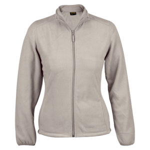 Ladies Hybrid Fleece Jacket Camel