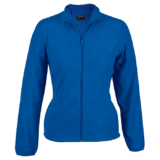 Ladies Hybrid Fleece Jacket Royal