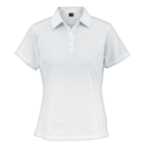 white golf shirt