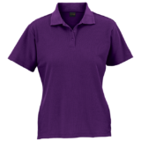 Ladies 175g Barron Pique Knit Golfer purple