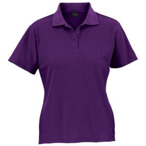 Ladies 175g Barron Pique Knit Golfer purple