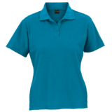 Ladies 175g Barron Pique Knit Golfer surf-blue