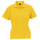 Yellow golf shirt