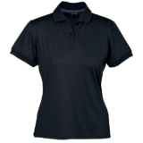 black golf shirt