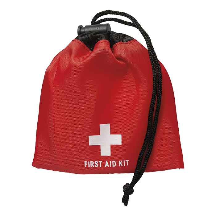 11 Piece First Aid Kit in Drawstring Pouch Nationwide Delivery Cape