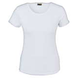 Barron 145g Ladies Crew Neck T-shirt White
