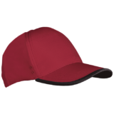 6 Panel Vice Cap red -black