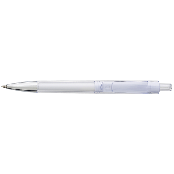 Ballpoint Pen With Transparent Coloured Barrel Nationwide Delivery