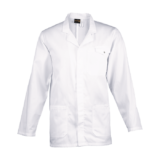All-Purpose Long Sleeve Lab Coat white