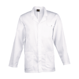 All-Purpose Long Sleeve Lab Coat white