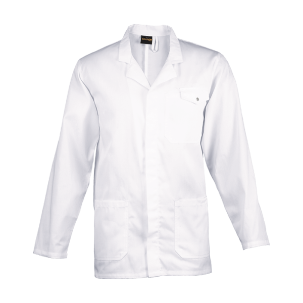 All-Purpose Long Sleeve Lab Coat white