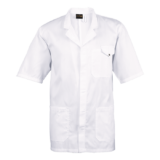 All-Purpose Short Sleeve Lab Coat white