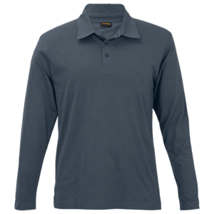 Mens Caprice Long Sleeve Golfer charcoal