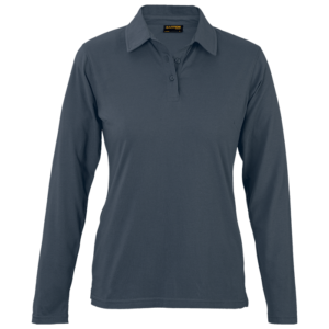 Ladies Caprice Long Sleeve Golfer charcoal