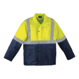 Venture Padded Jacket yellow-navy