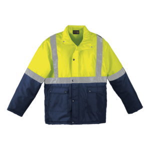 Venture Padded Jacket yellow-navy