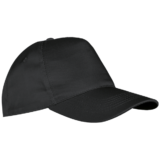 5-Panel Zest Cap Black