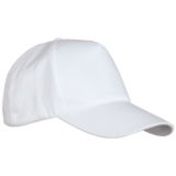 5 Panel Zest Cap White