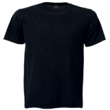 160g Crew Neck Barron T-shirt Black