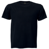 160g Crew Neck Barron T-shirt Black