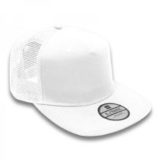 A Frame Trucker Cap white