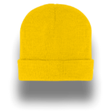 Aspen Knitted Beani -yellow