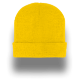 Aspen Knitted Beani -yellow