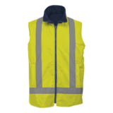 Blaze 4-in-1 jacket reflective inner safety yellow
