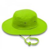 Cricket Hat lime green