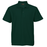 Kids bottle green golf shirt LAS-175K