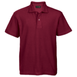 Kids maroon golf shirt LAS-175K
