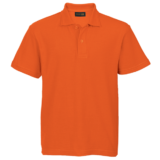 Kids orange golf shirt LAS-175K