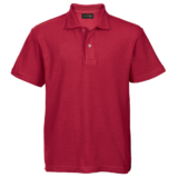 Kids red golf shirt LAS-175K