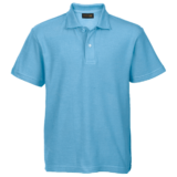 Kids sky blue golf shirt LAS-175K
