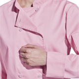 Ladies Long Sleeve Savona Chef Jacket cuff detail