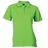 Ladies L-200 Pique Knit Golfer lime