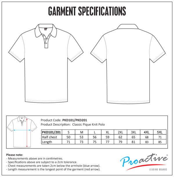 Classic Pique Knit Polo | Quality Mens Golf Shirt | Cape Town Clothing