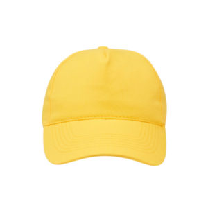 Superior 5 panel cap yellow