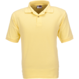 Mens Boston Golf Shirt BAS-803 Yellow