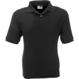 Mens Boston Golf Shirt BAS-803 black