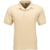 Mens Boston Golf Shirt BAS-803 khaki