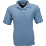 Mens Boston Golf Shirt BAS-803 light blue