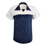 Traction Ladies Pit Crew Shirt (LWP1) navy-white