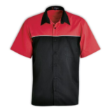 Traction Pit Crew Shirt black-red