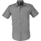 Ashton mens shirt S/S grey